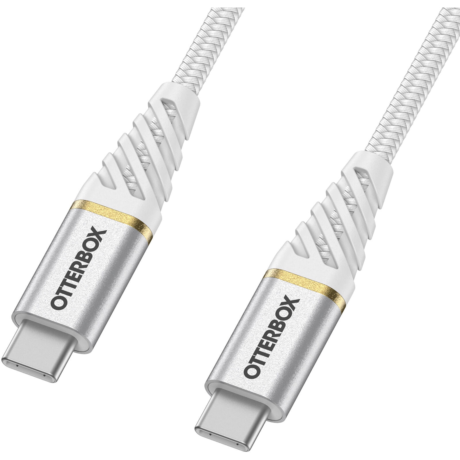 USB-C vers USB-C Câble 1 mètre Premium Fast Charge, blanc