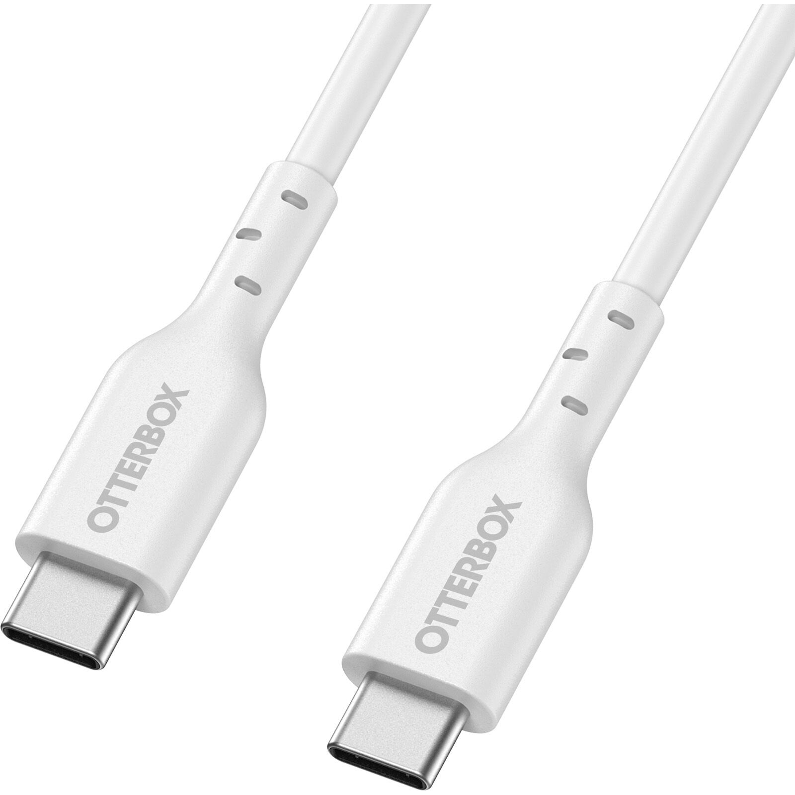USB-C vers USB-C Câble 2 mètres Standard Fast Charge, blanc