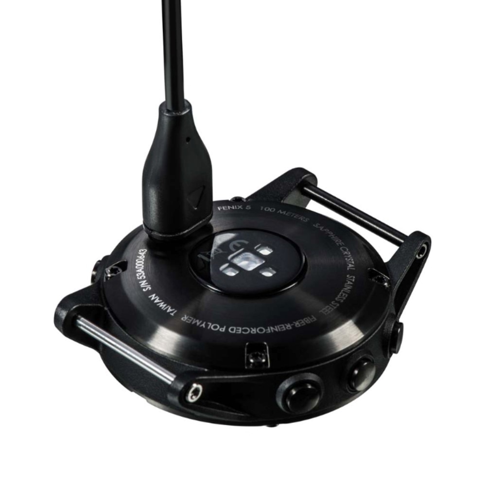 Câble de chargement 1m pour Garmin Approach S62, Noir
