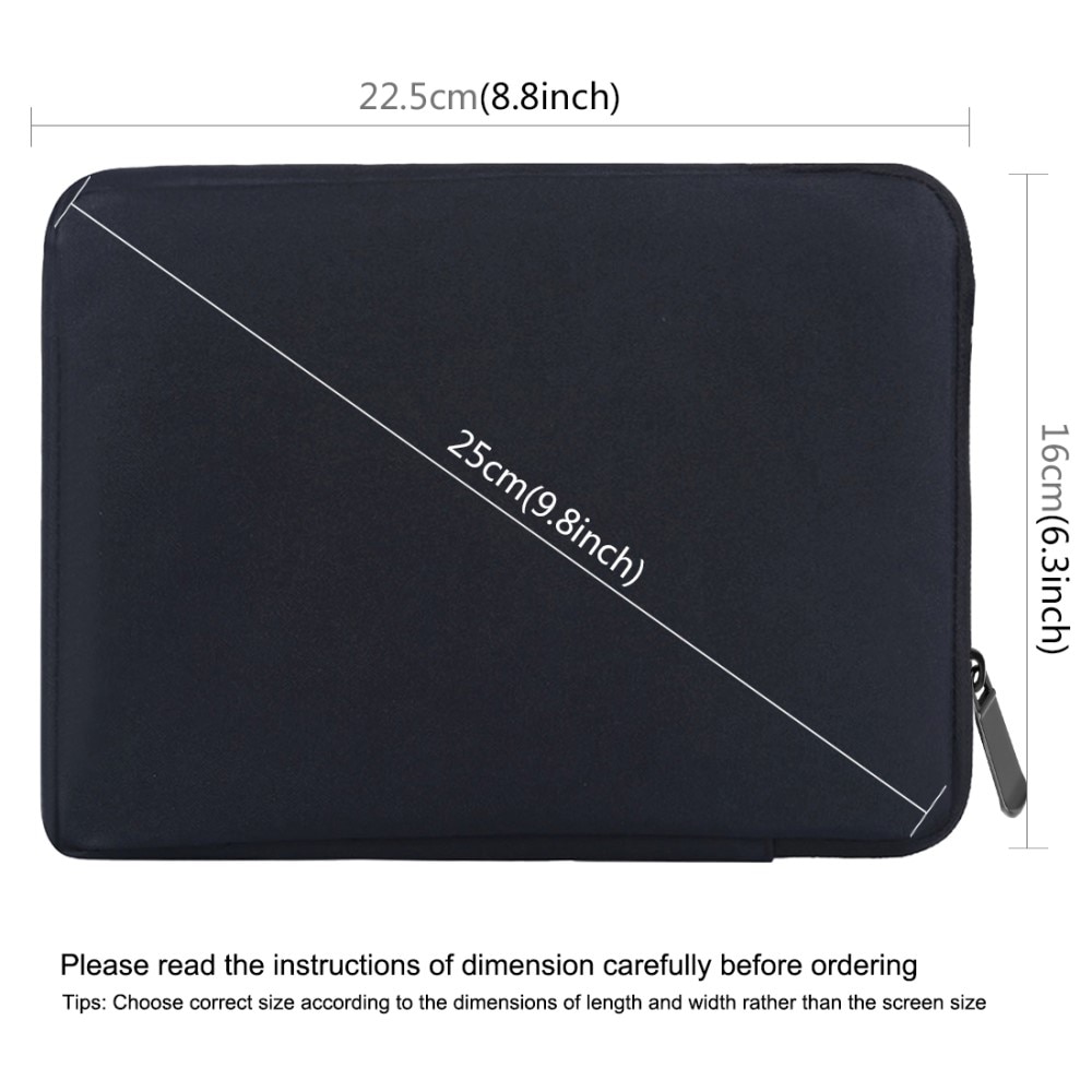 Sleeve iPad Mini 4 7.9 (2015), noir