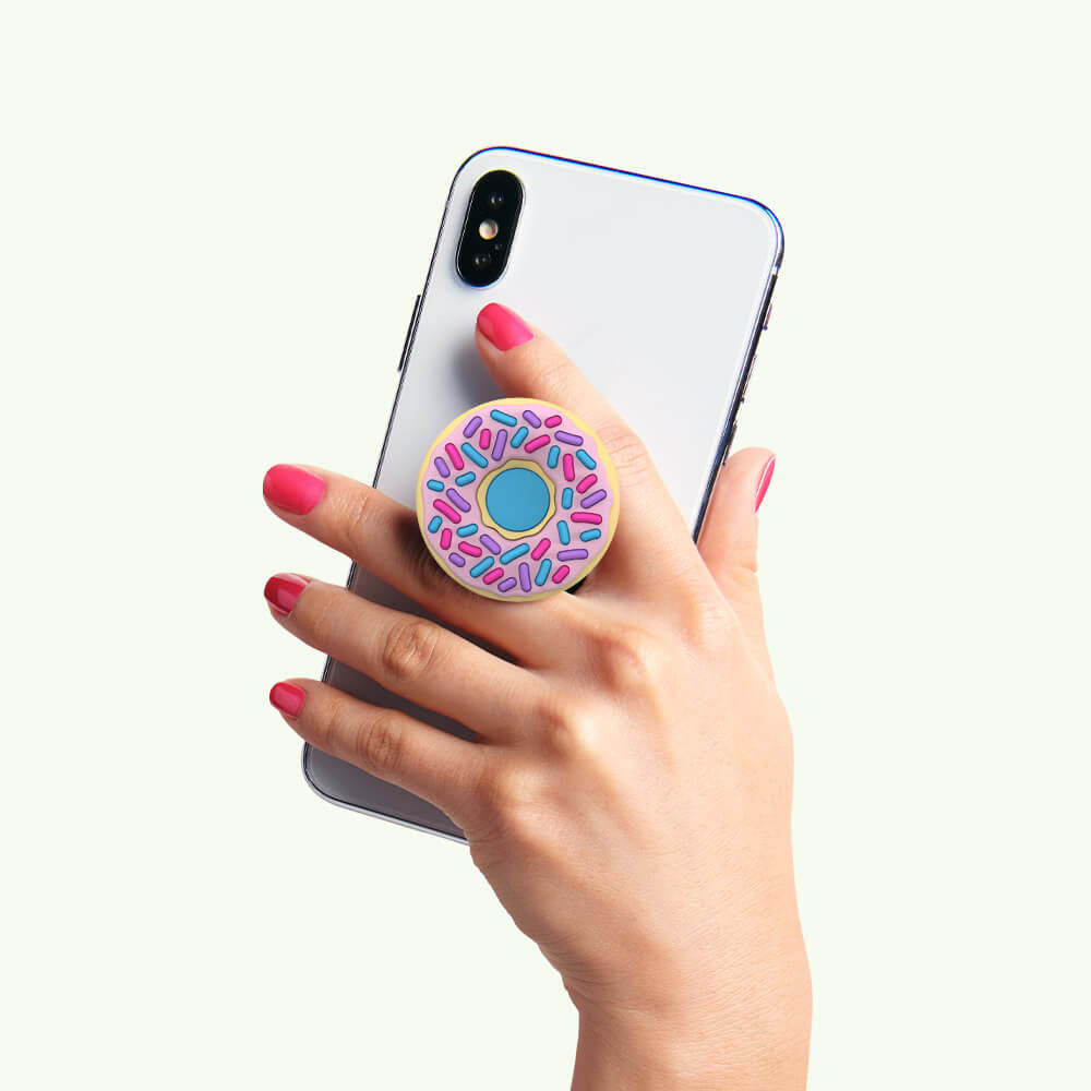 PopOuts Support et Grip pour Smartphone, D'ohnut