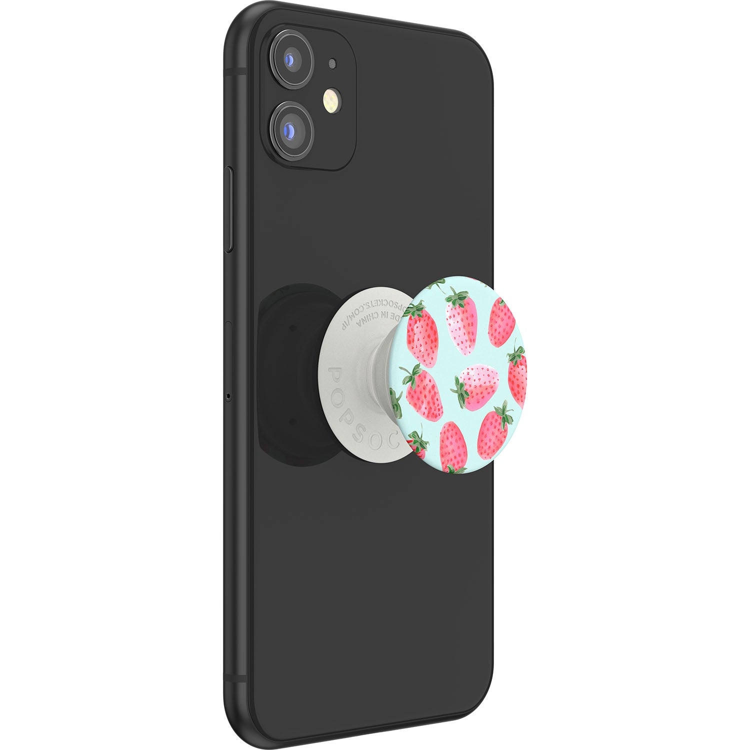 PopGrip Support et Grip pour Smartphone, Strawberry Rain