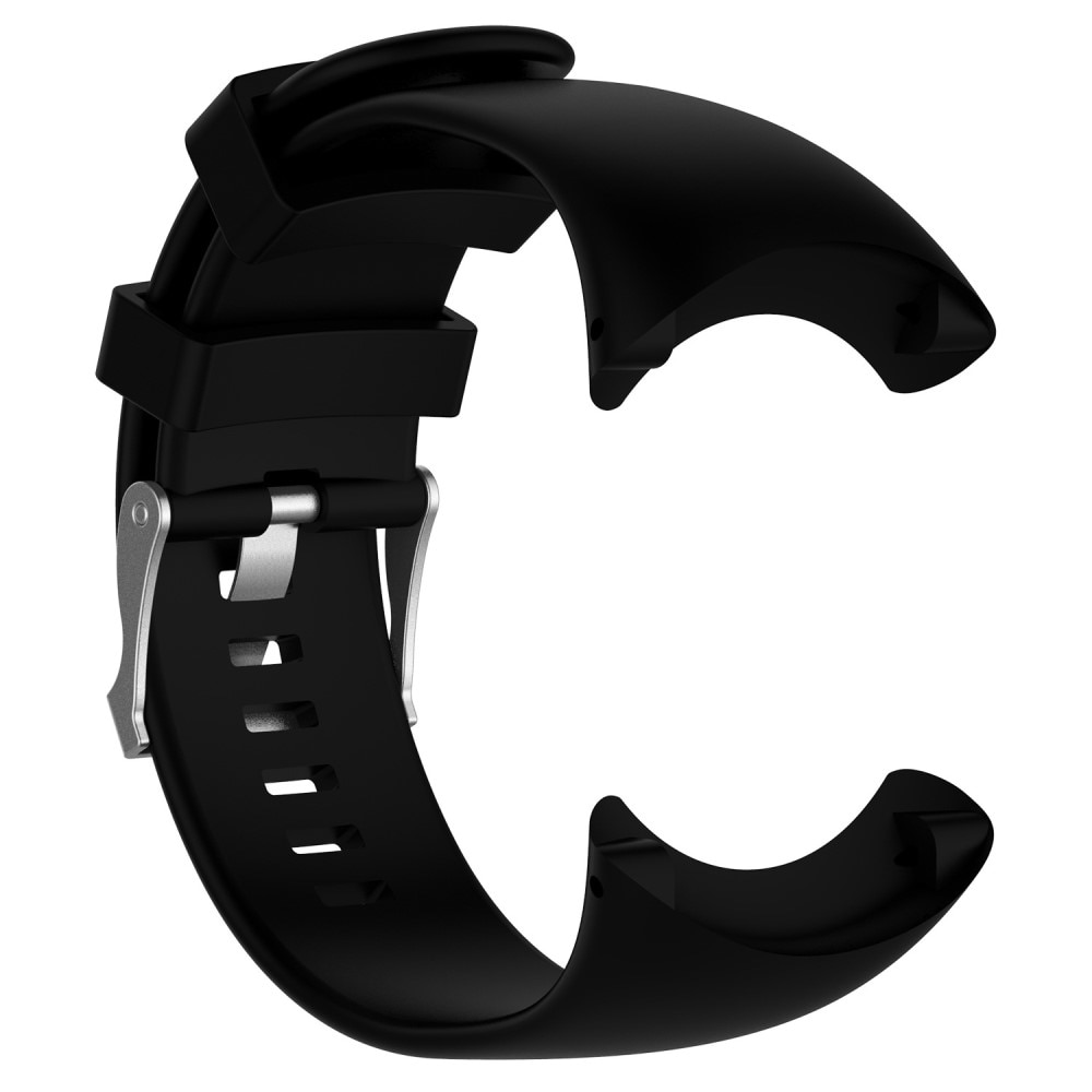 Bracelet en silicone pour Suunto Core, Noir