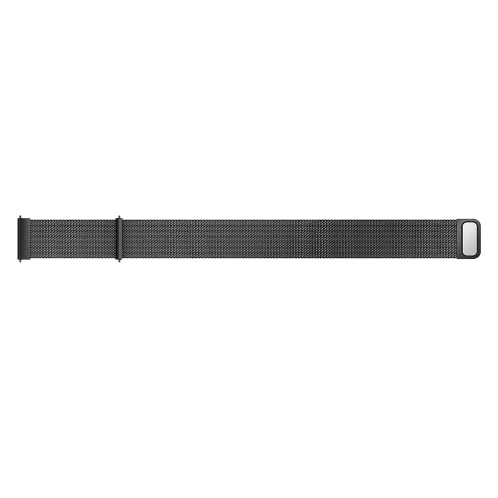 Bracelet milanais pour Garmin Vivoactive 4, noir