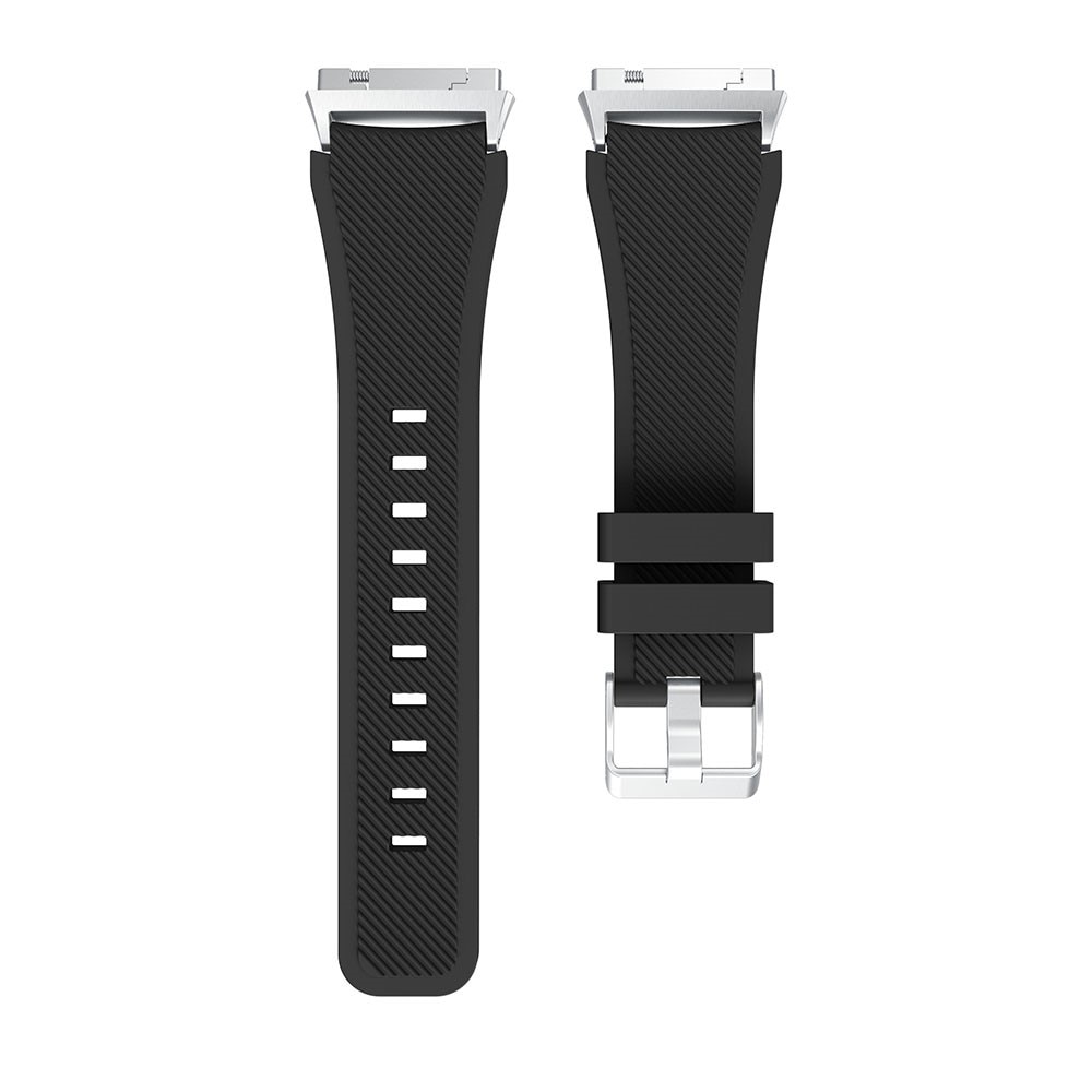 Bracelet en silicone pour Fitbit Ionic, Noir