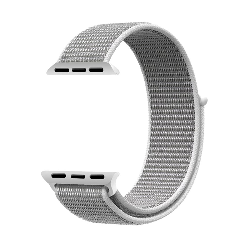 Bracelet en nylon Apple Watch SE 40mm, gris