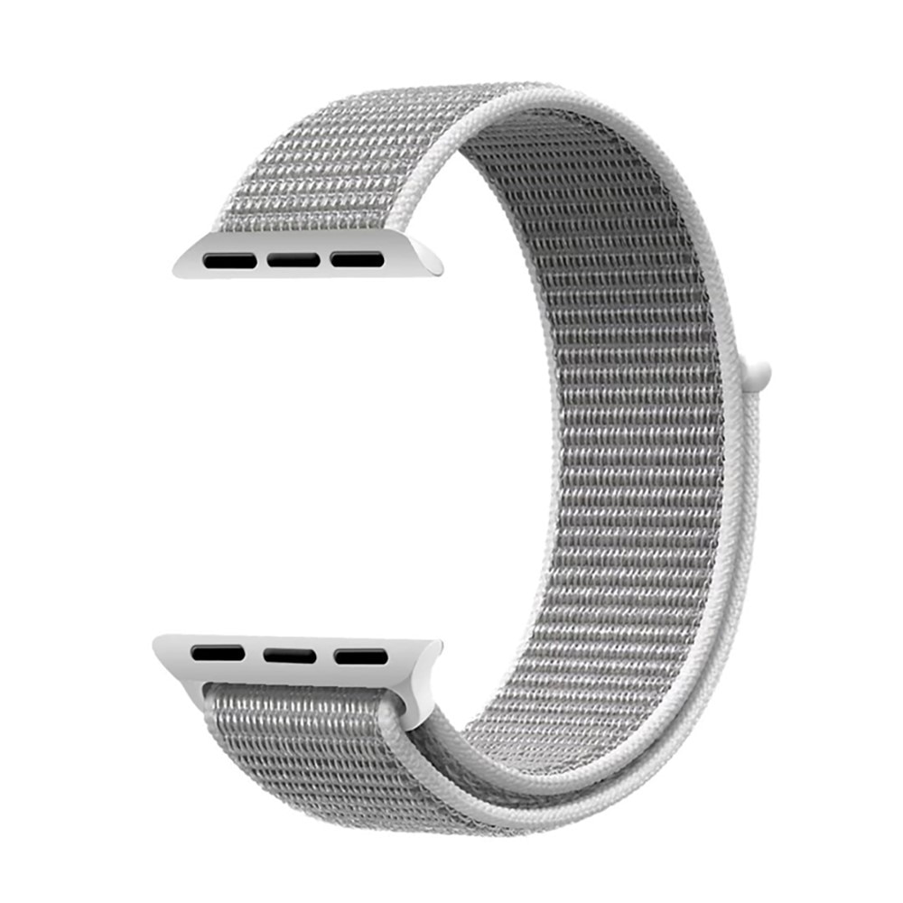 Bracelet en nylon Apple Watch Series 1-3 38mm, Gris