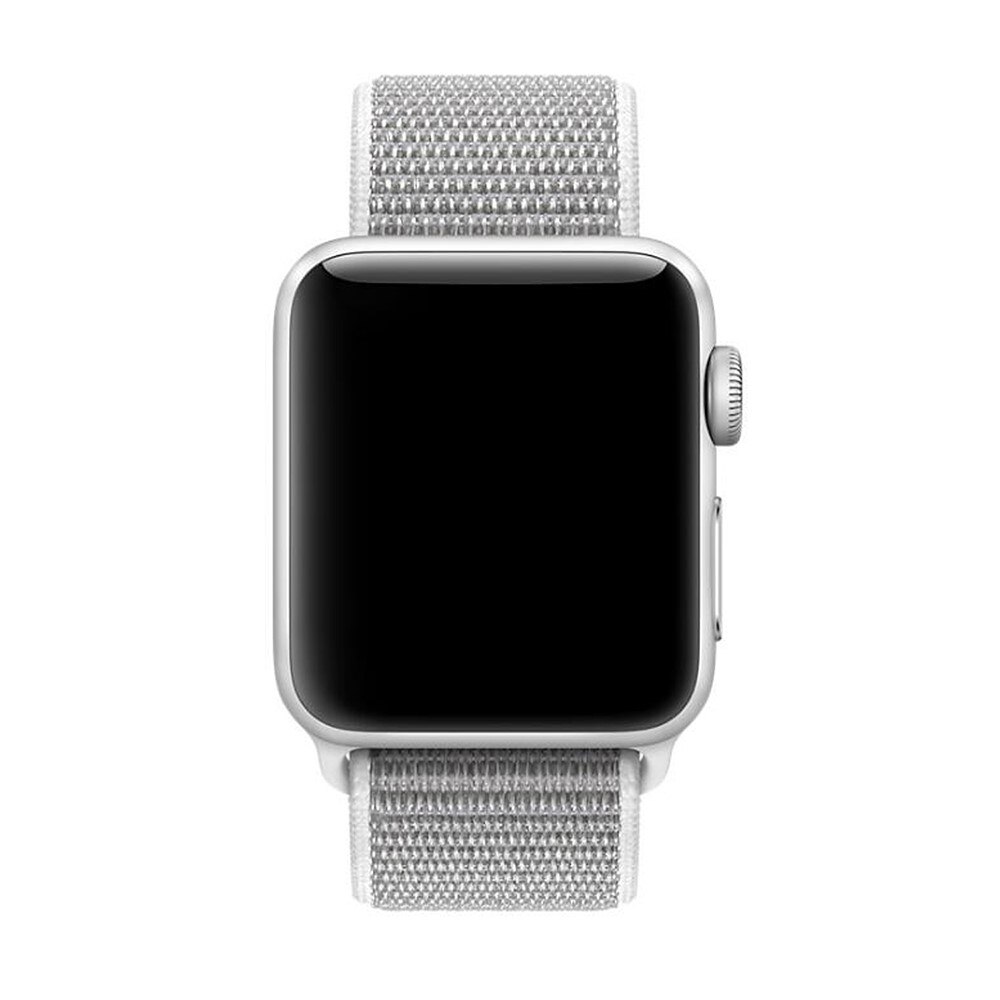 Bracelet en nylon Apple Watch Series 1-3 38mm, Gris