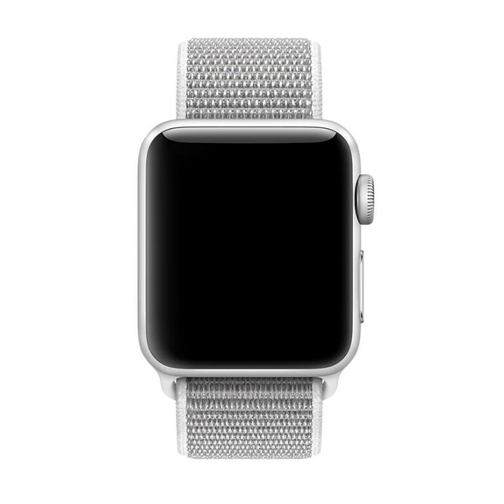 Bracelet en nylon Apple Watch 41mm Series 9, gris