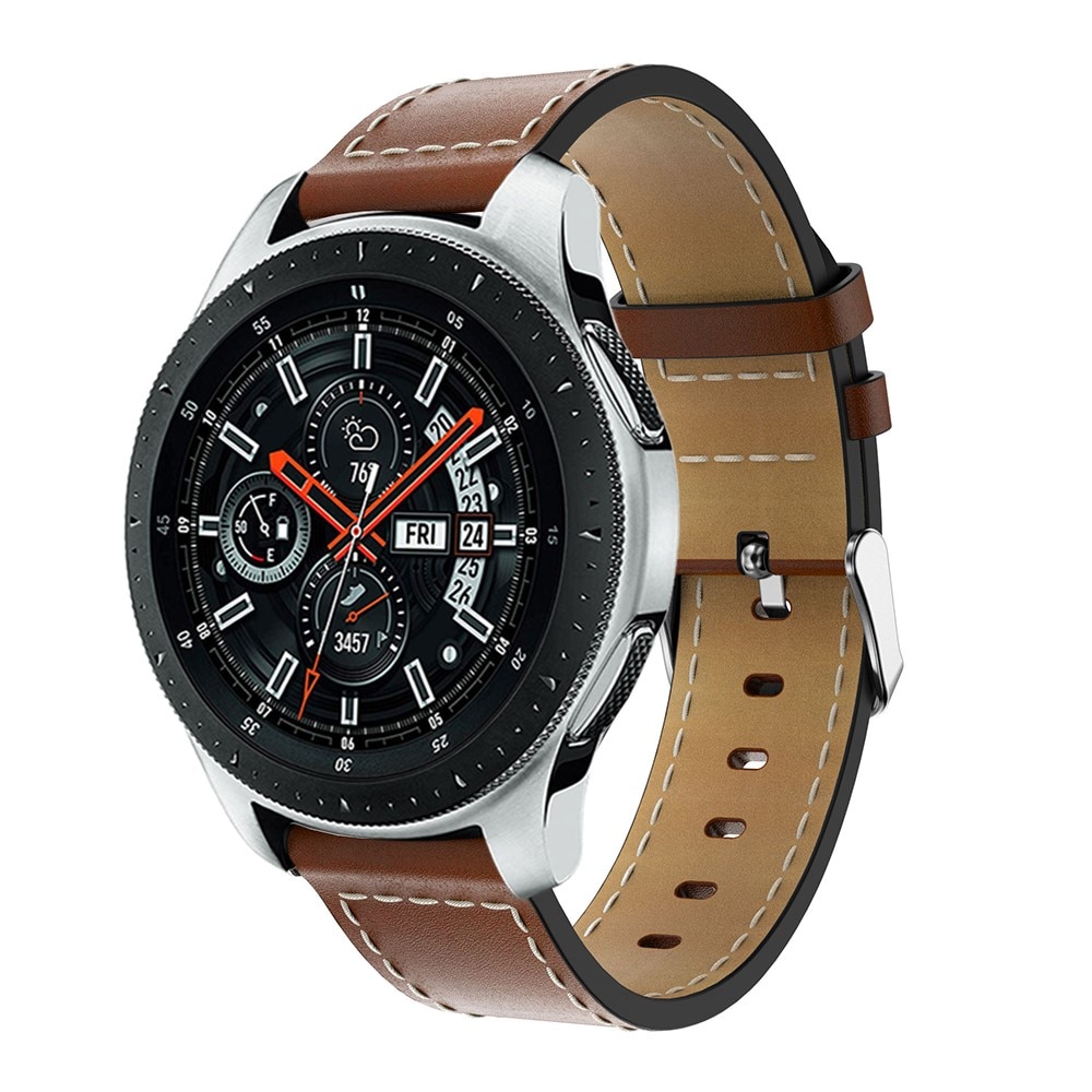 Bracelet en cuir Coros Pace 3, Marron