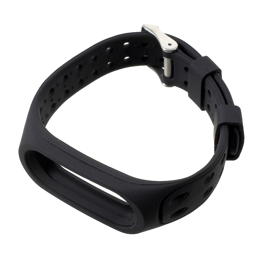 Sport Bracelet en silicone Xiaomi Mi Band 3/4, noir