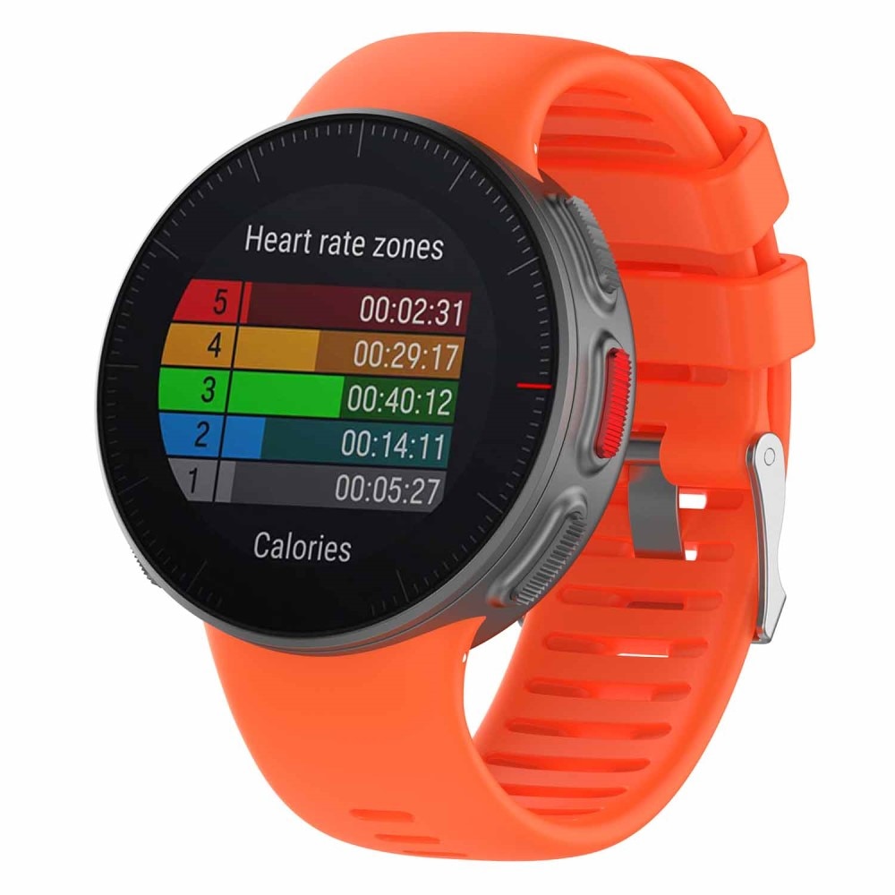 Bracelet en silicone pour Polar Vantage V, Orange
