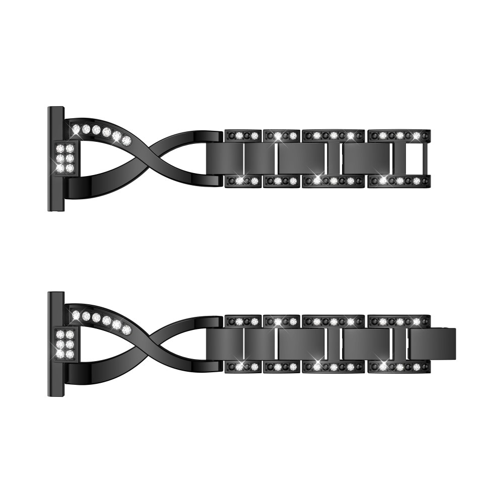 Bracelet Cristal Universal 20mm, noir