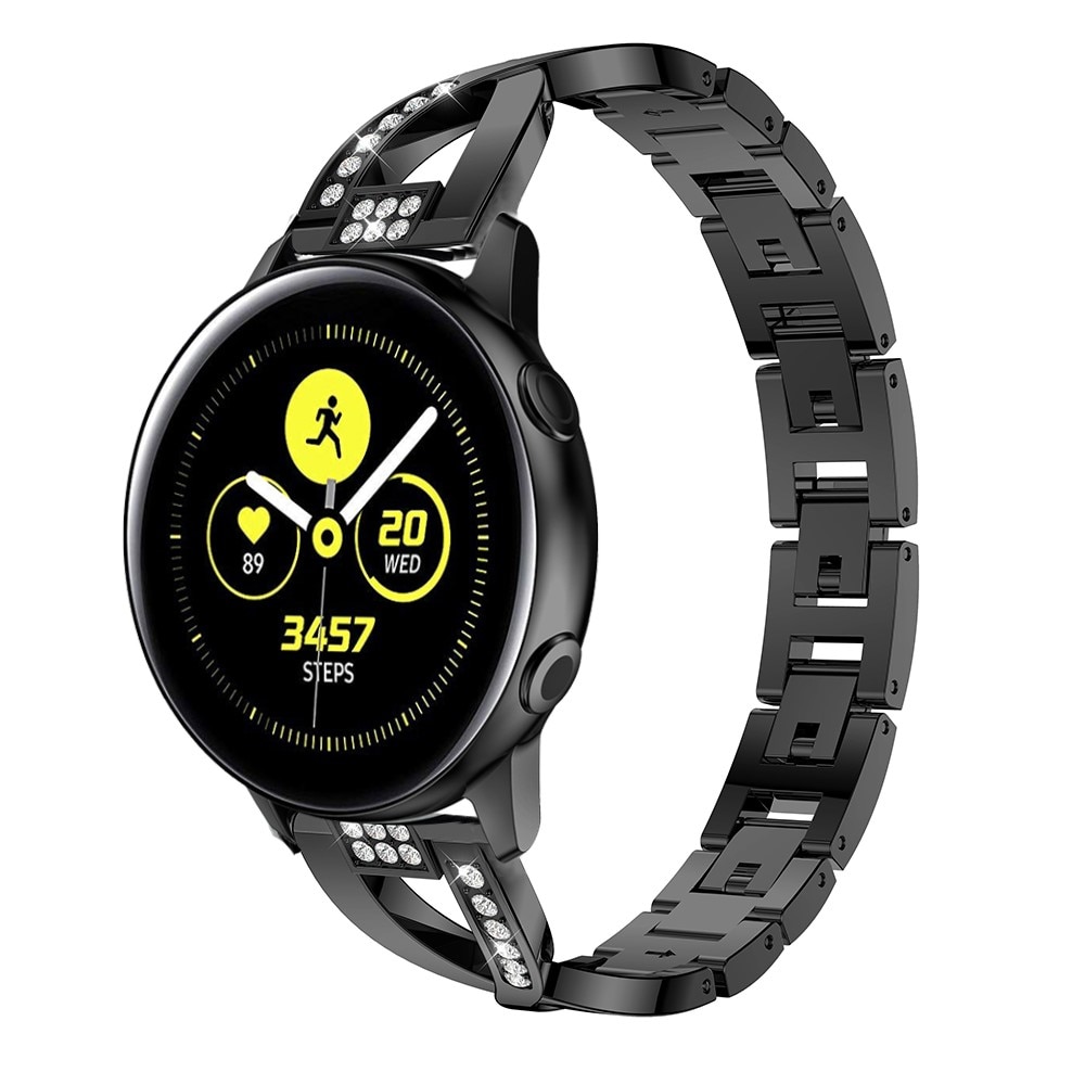 Bracelet Cristal Samsung Galaxy Watch 42mm/Watch Active Black