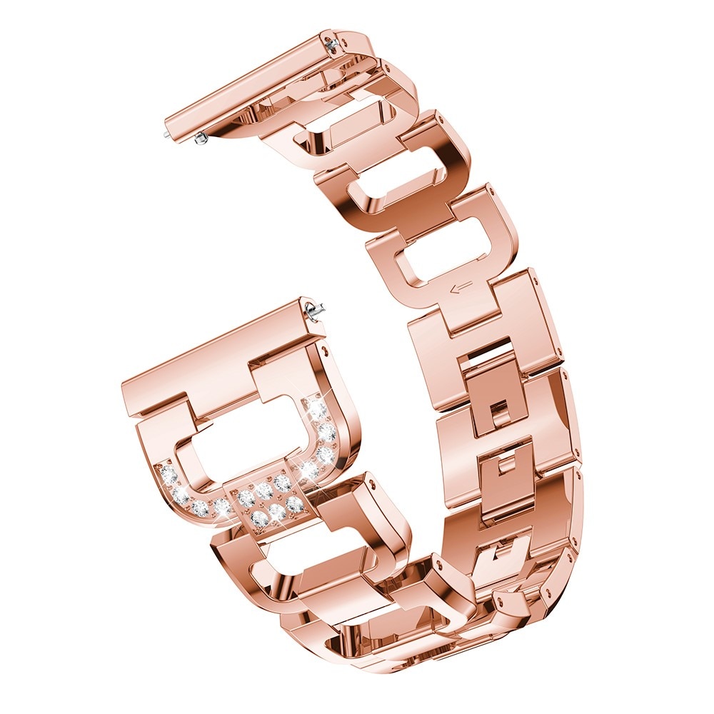 Bracelet Rhinestone Garmin Forerunner 265, Rose Gold