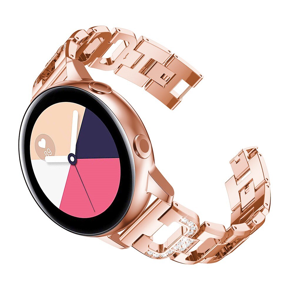 Bracelet Rhinestone Samsung Galaxy Watch 4 40mm Rose Gold