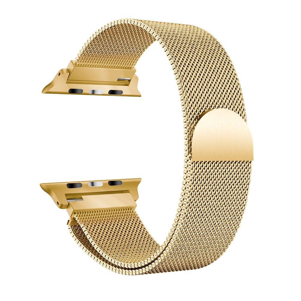 Bracelet milanais pour Apple Watch Series 4-6 40mm, Or