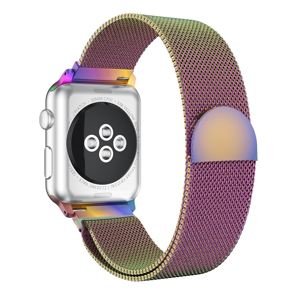 Bracelet milanais pour Apple Watch SE 40mm, ombre