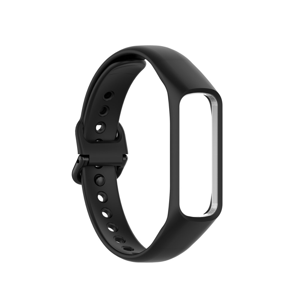 Bracelet en silicone pour Samsung Galaxy Fit e, noir
