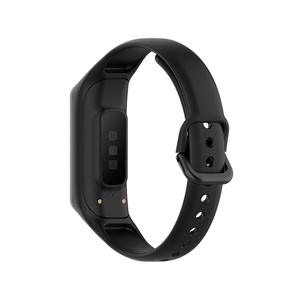 Bracelet en silicone pour Samsung Galaxy Fit e, noir