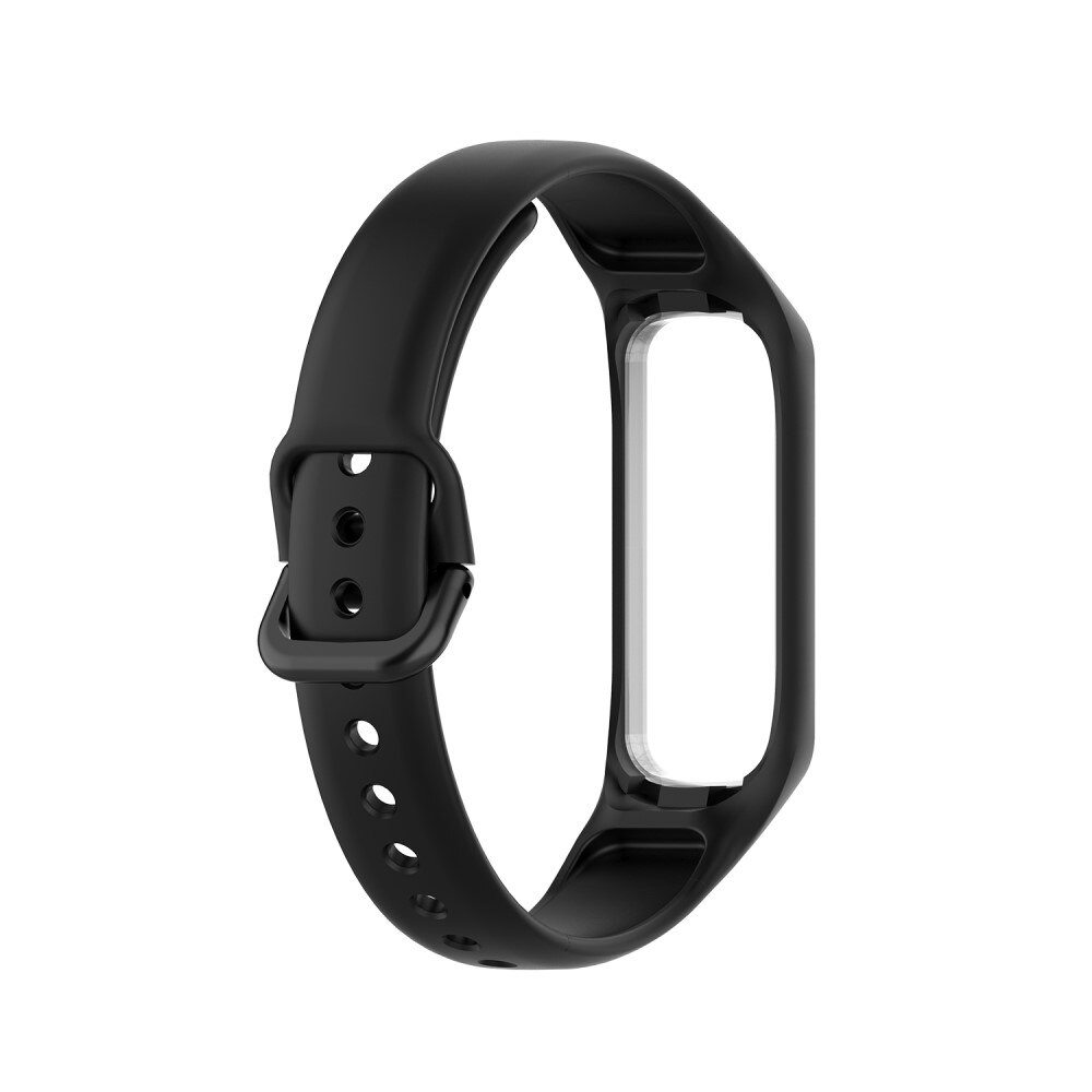 Bracelet en silicone pour Samsung Galaxy Fit e, noir