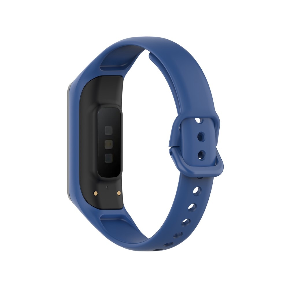 Bracelet en silicone pour Samsung Galaxy Fit e, bleu