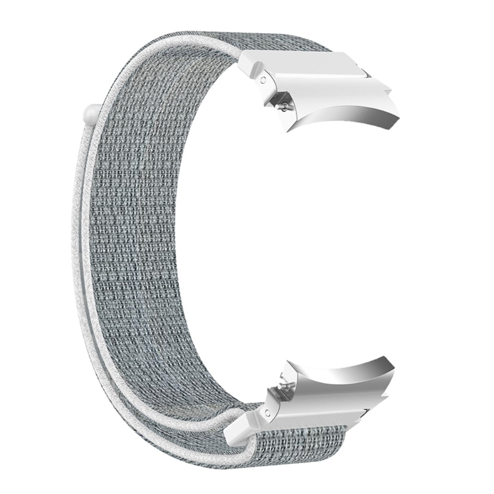 Bracelet en nylon Full Fit Samsung Galaxy Watch 6 Classic 43mm, gris