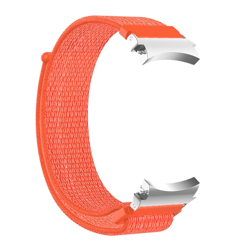 Bracelet en nylon Full Fit Samsung Galaxy Watch 5 Pro 45mm, orange