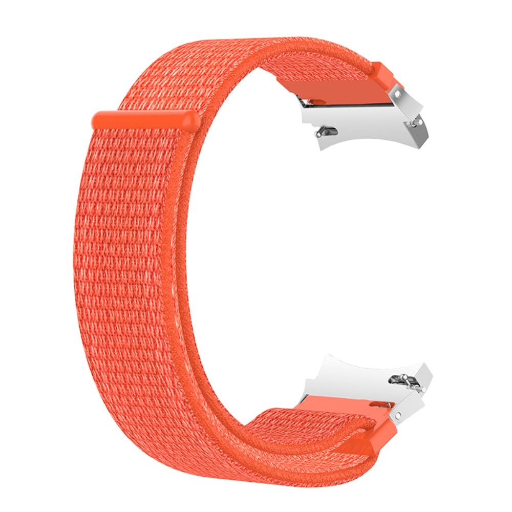 Bracelet en nylon Full Fit Samsung Galaxy Watch 4 Classic 42mm, Orange