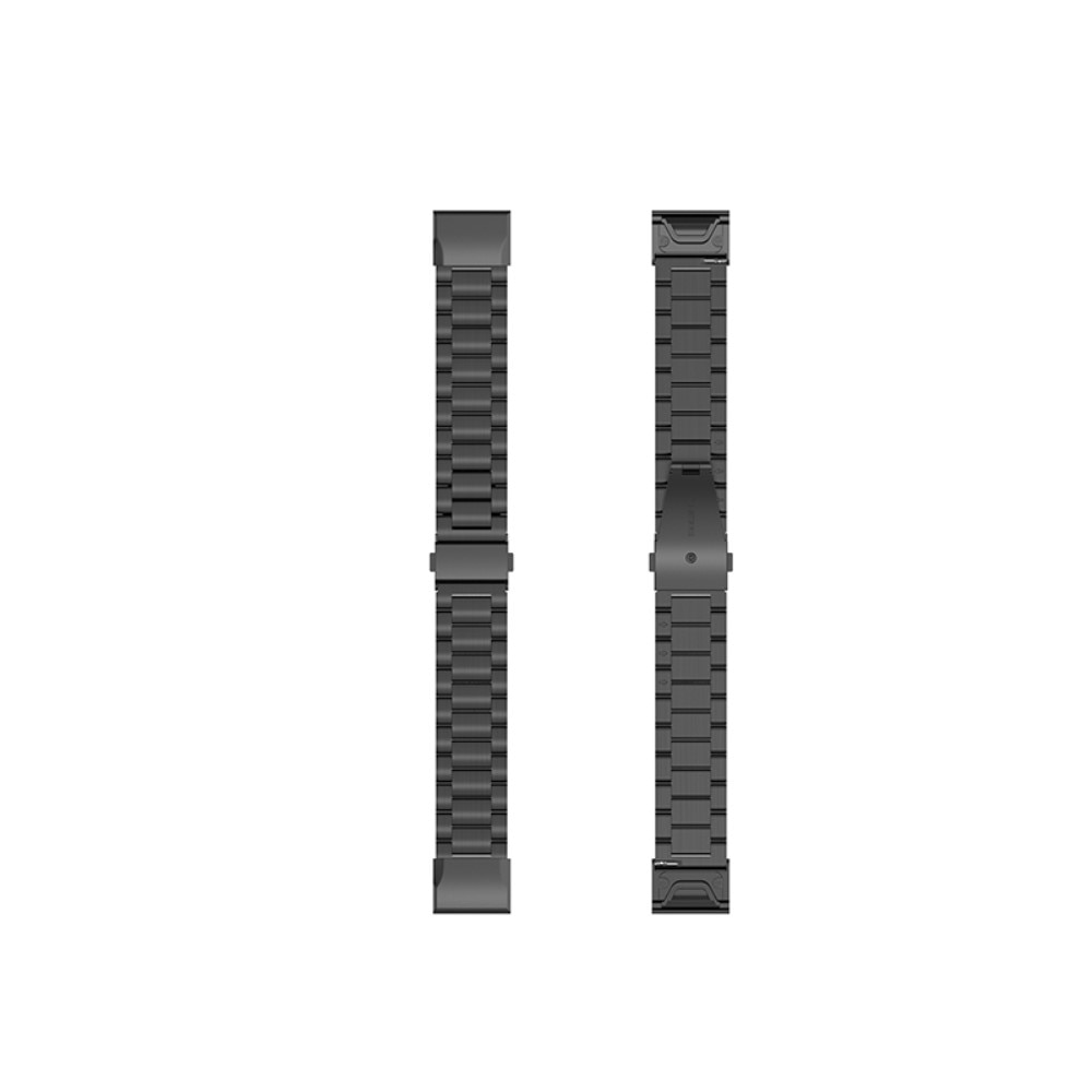 Bracelet en métal Garmin Fenix 6S Pro, noir