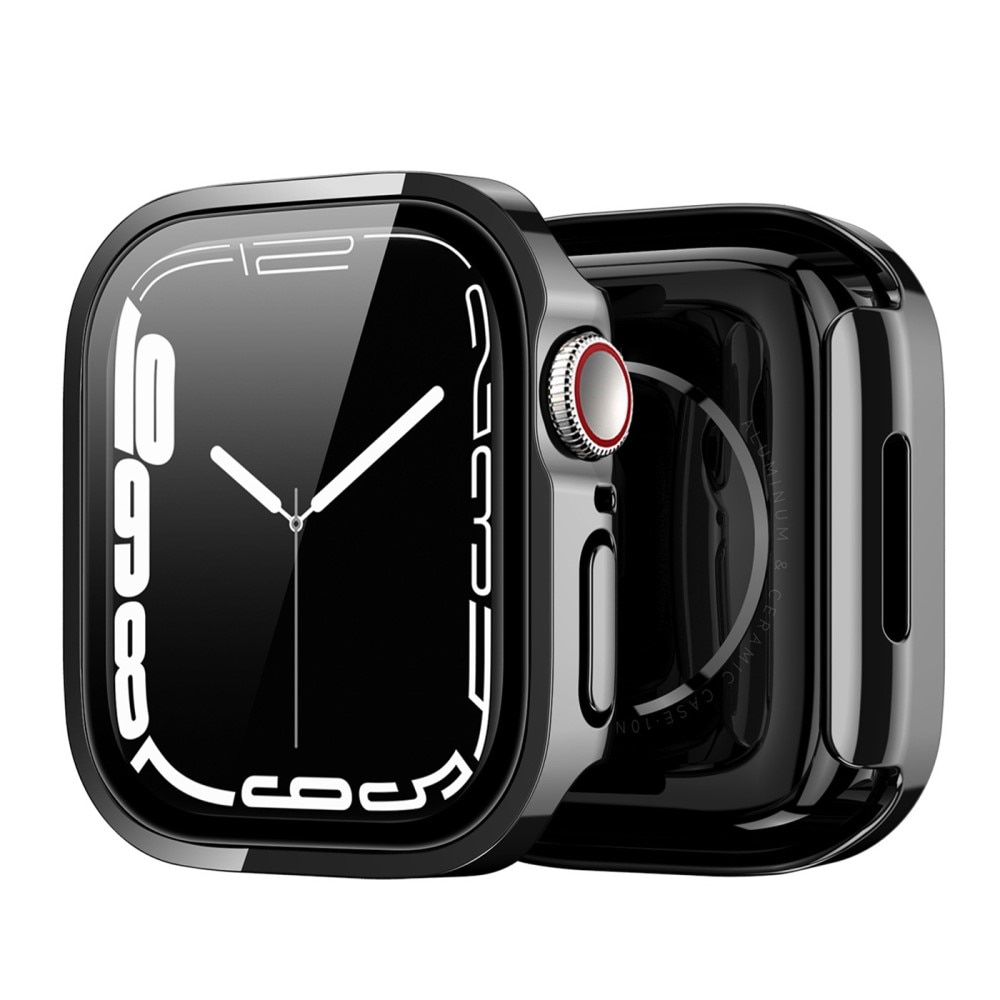 Coque Solid Shockproof Apple Watch 45mm Series 7, Black