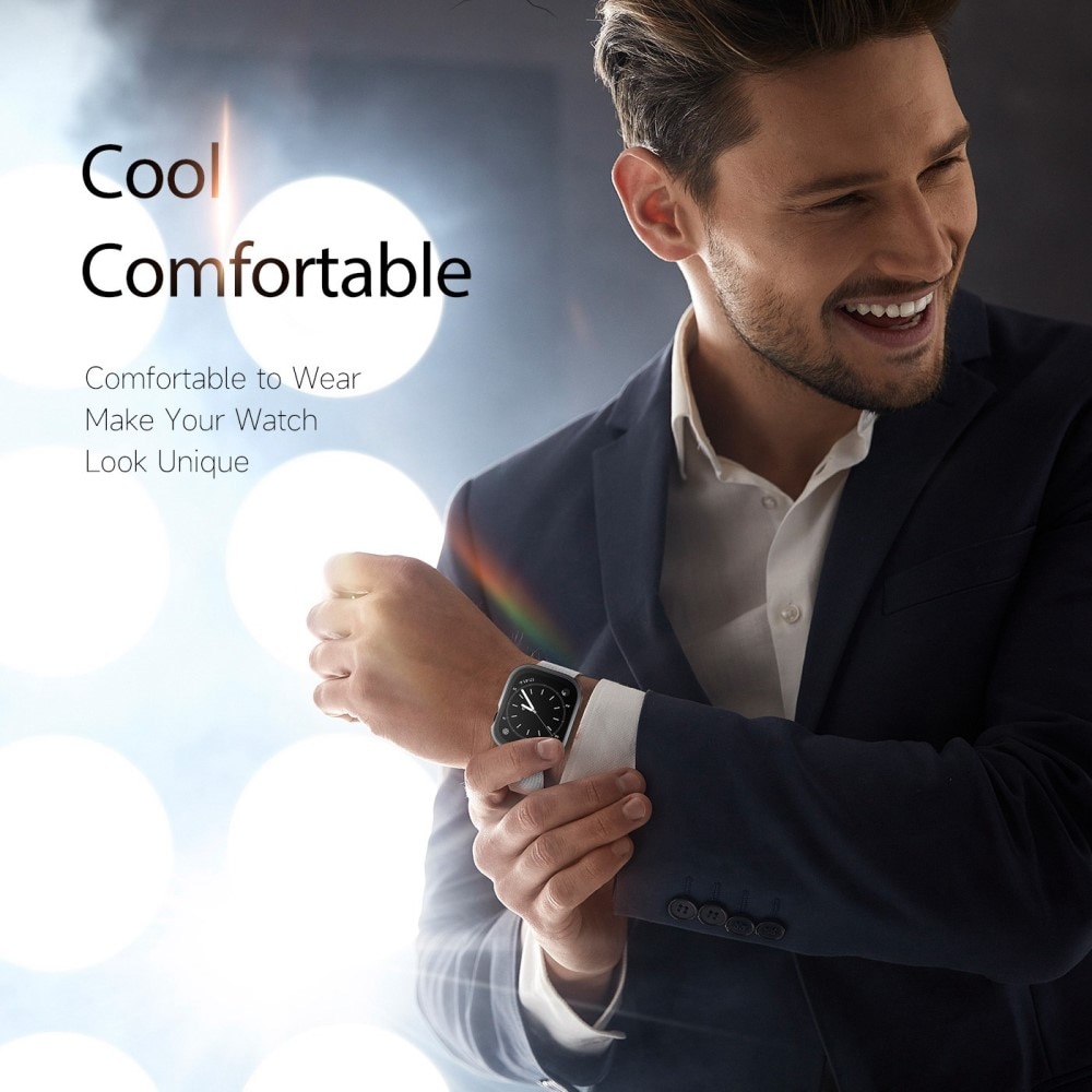 Coque Solid Shockproof Apple Watch 45mm Series 9, Black