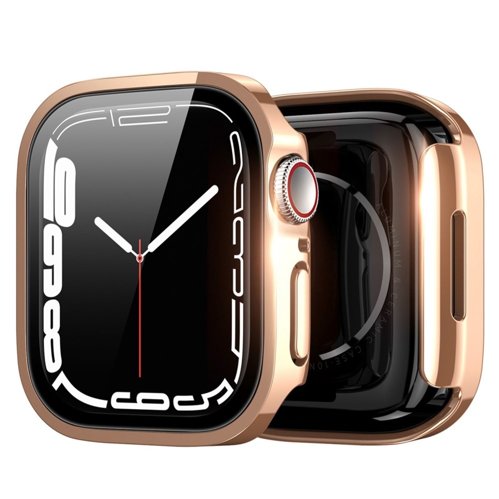 Coque Solid Shockproof Apple Watch 45mm Series 8 Rose Gold