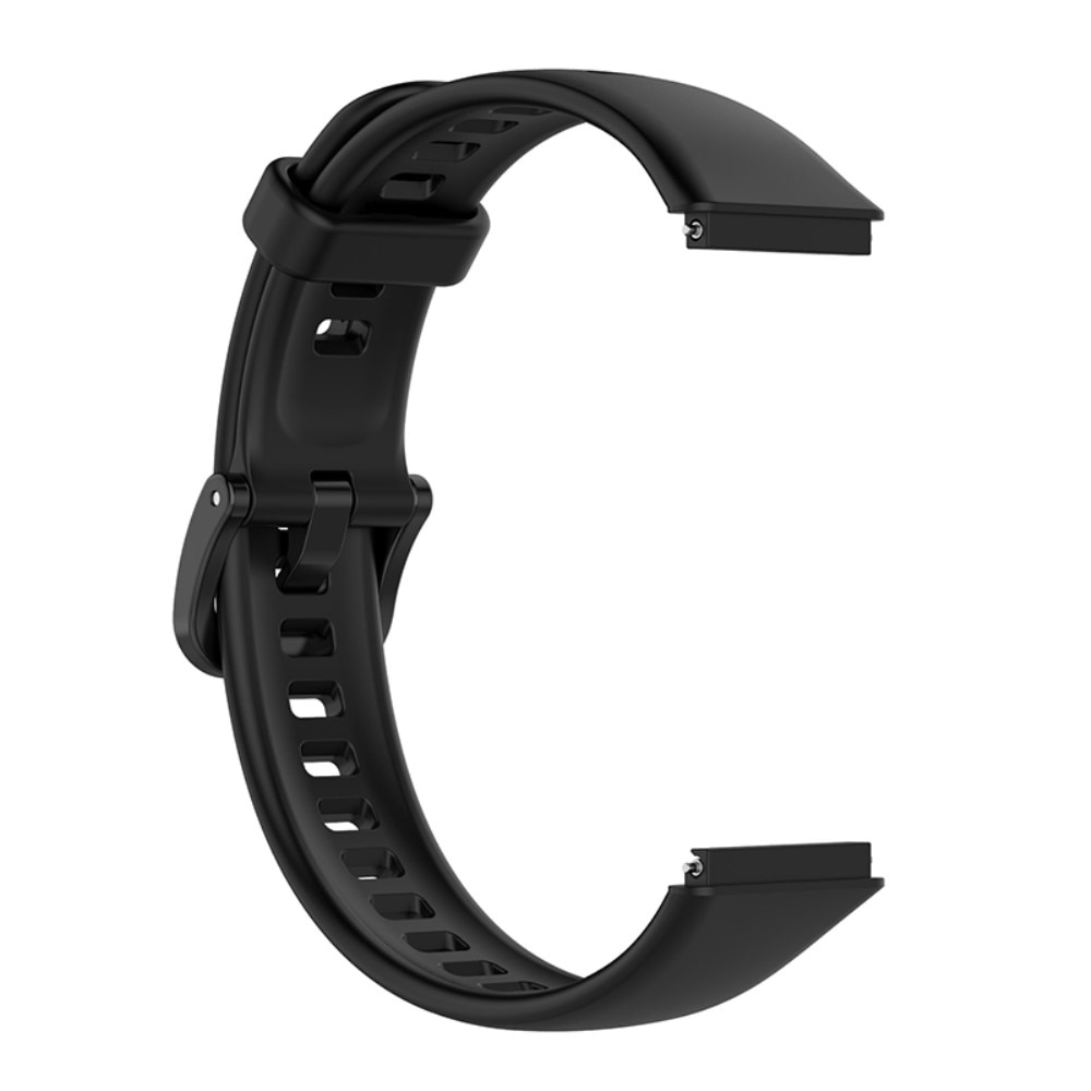 Bracelet en silicone pour Huawei Huawei Band 7, noir