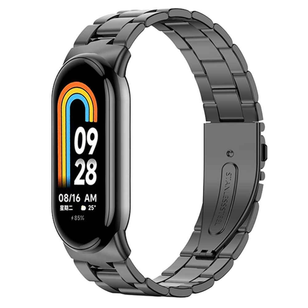 Bracelet en métal Xiaomi Smart Band 8, noir