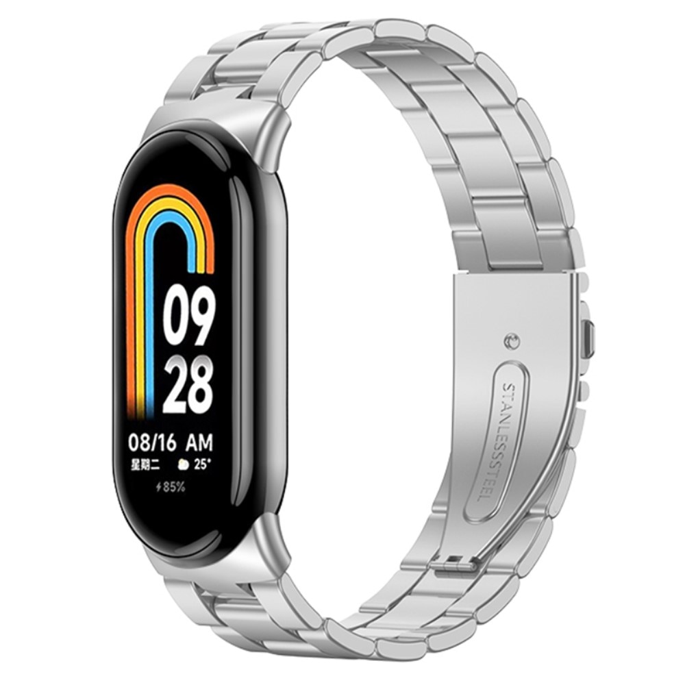 Bracelet en métal Xiaomi Smart Band 8, Argent