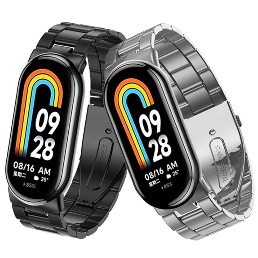 Bracelet en métal Xiaomi Smart Band 8, Argent