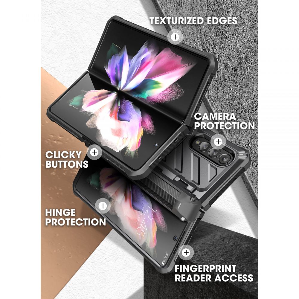 Coque Unicorn Beetle Pro Samsung Galaxy Z Fold 3 Noir