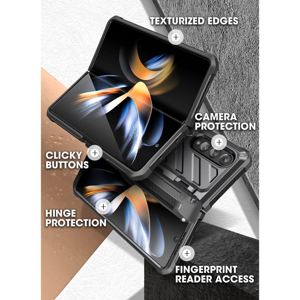 Coque Unicorn Beetle Pro Samsung Galaxy Z Fold 4 Black