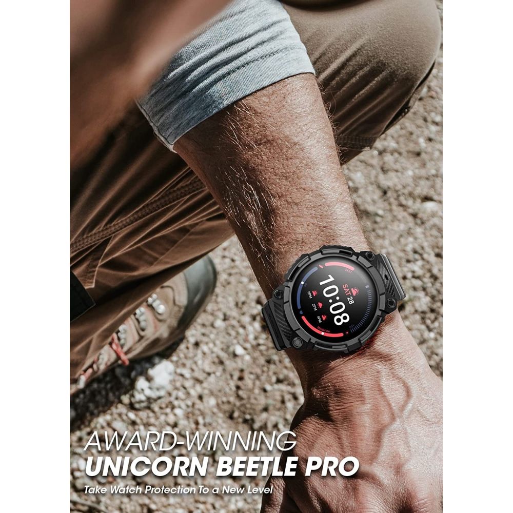 Unicorn Beetle Pro Wristband Samsung Galaxy Watch 5 Pro 45mm Noir