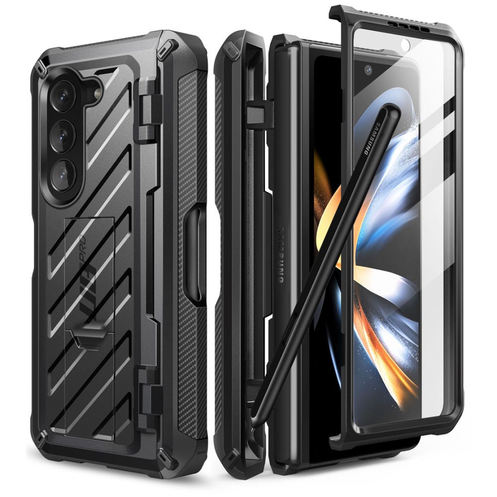 Coque Unicorn Beetle Pro Pen Samsung Galaxy Z Fold 4, noir