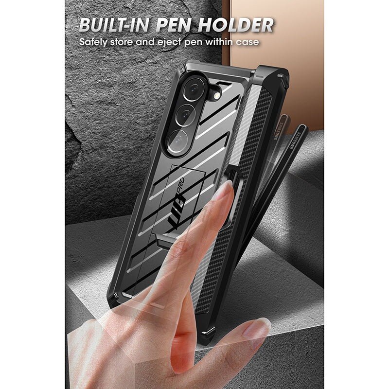 Coque Unicorn Beetle Pro Pen Samsung Galaxy Z Fold 4, noir