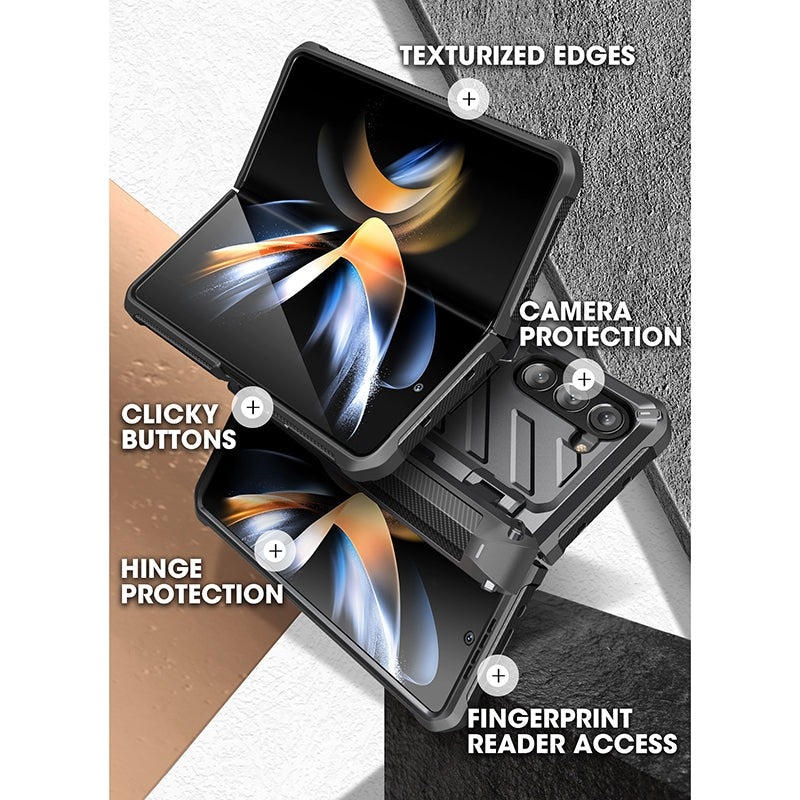 Coque Unicorn Beetle Pro Pen Samsung Galaxy Z Fold 4, noir