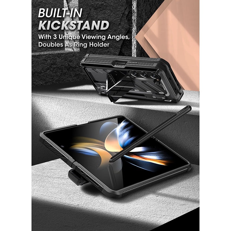 Coque Unicorn Beetle Pro Pen Samsung Galaxy Z Fold 4, noir