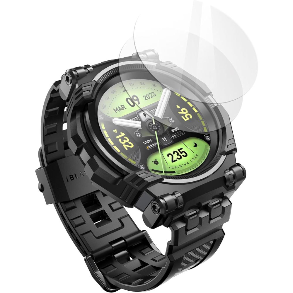 Iblsn Armorbox Wristband Samsung Galaxy Watch 6 Classic 47mm, noir