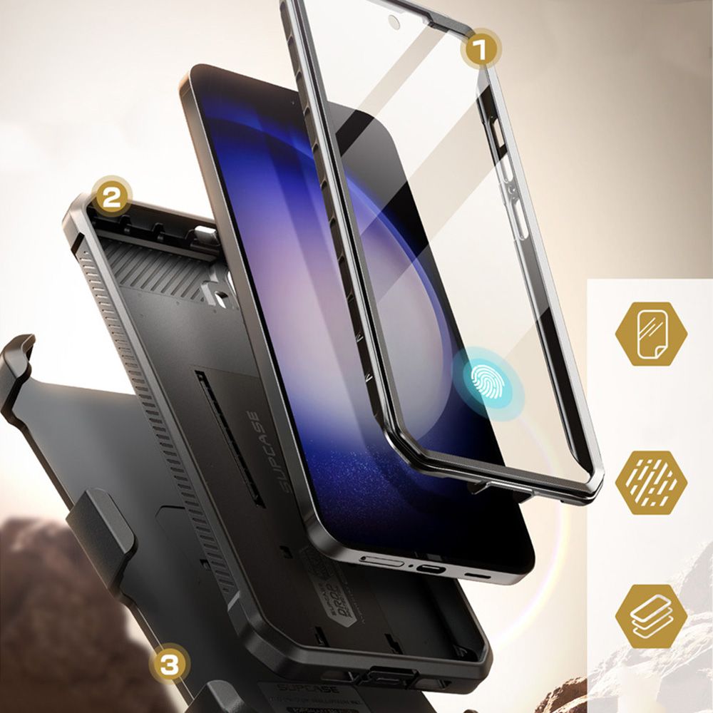Unicorn Beetle Pro Case Samsung Galaxy S24 Plus, Black