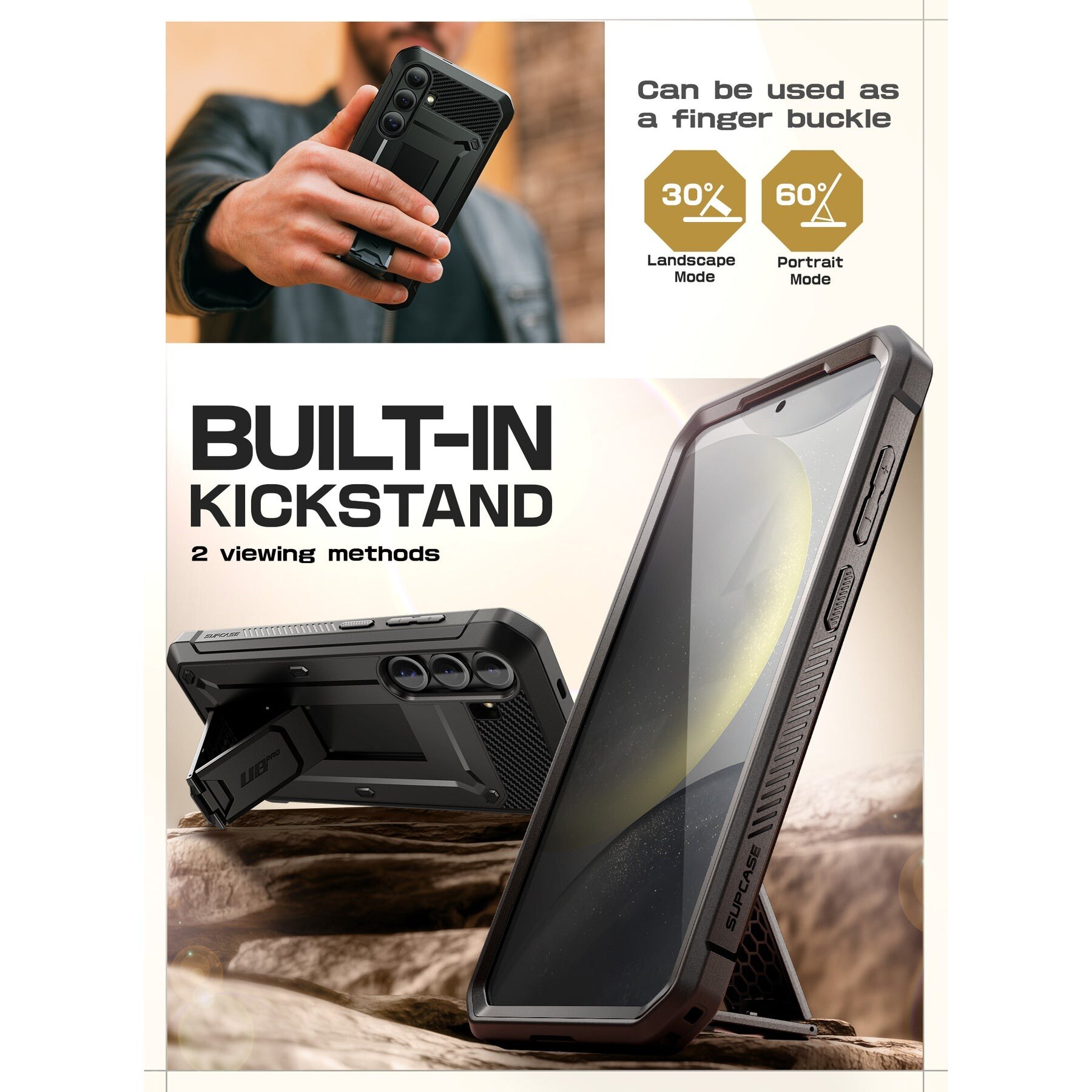 Unicorn Beetle Pro Case Samsung Galaxy S25, Black