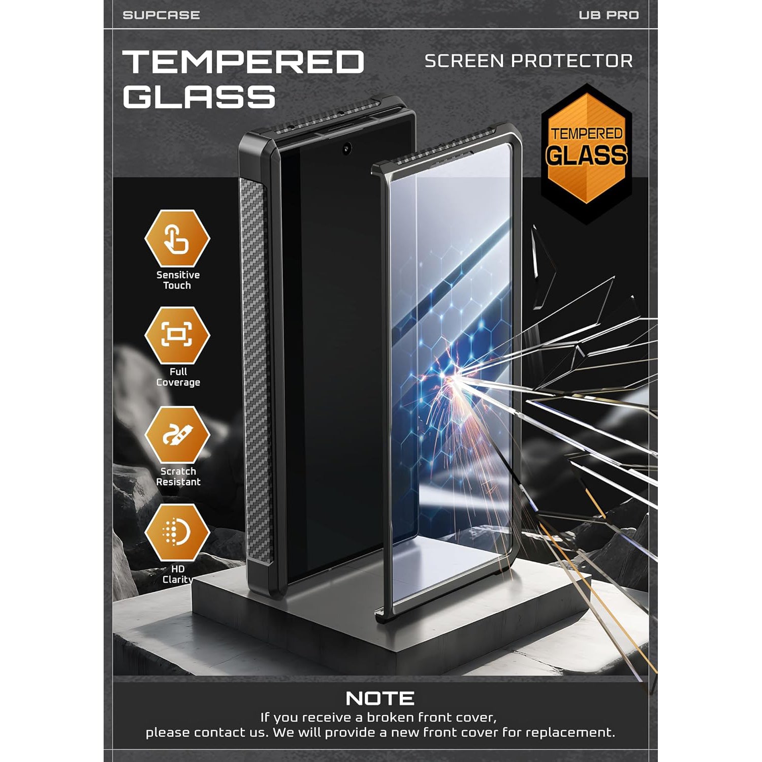 Coque Unicorn Beetle Pro Samsung Galaxy Z Fold 7, noir