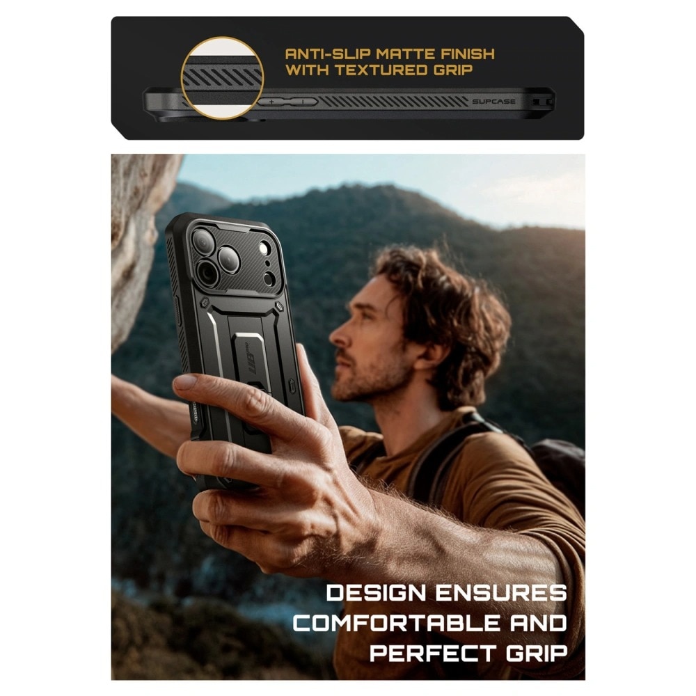 Unicorn Beetle Pro Case iPhone 17 Pro, Black