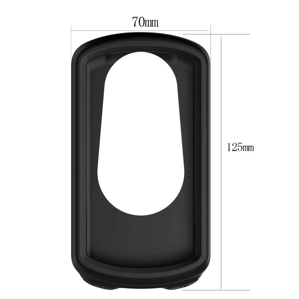 Coque en silicone Garmin Edge 1030, noir